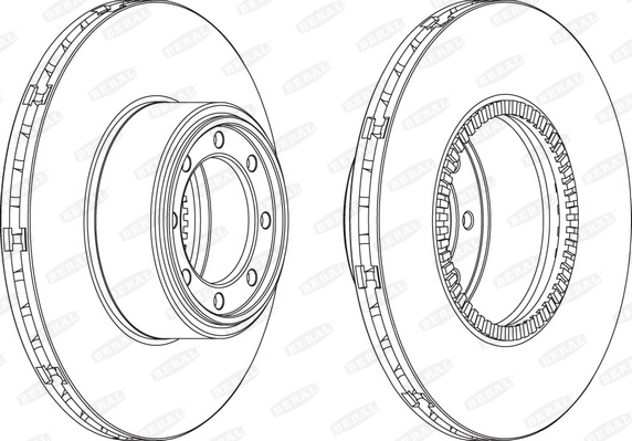 Brake Disc - BCR321A BERAL