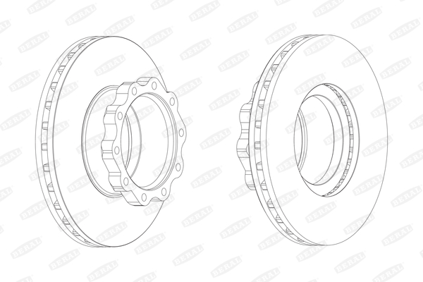 Brake Disc - BCR144A BERAL