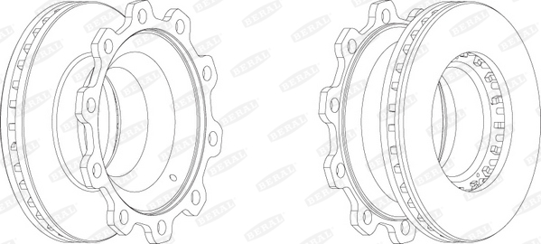 Brake Disc - BCR205A BERAL