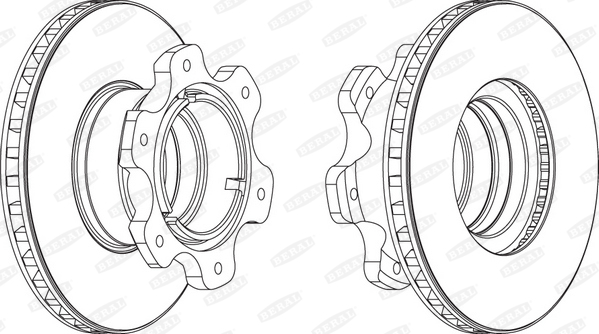 Brake Disc - BCR208A BERAL
