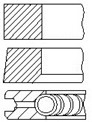 Piston Ring Kit - PR58-000 FAI AutoParts