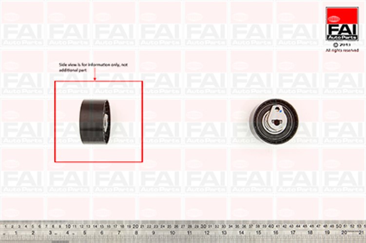 Tensioner Pulley, timing belt - T9513 FAI AutoParts