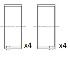 Шатунный подшипник - BB2016-050 FAI AutoParts