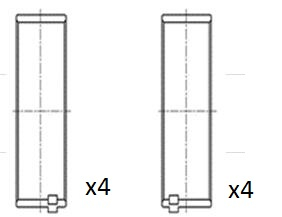 Big End Bearings - BB2027-STD FAI AutoParts
