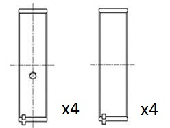 Big End Bearings - BB2050-STD FAI AutoParts