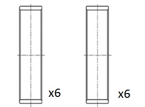 Шатунный подшипник - BB2078-STD FAI AutoParts