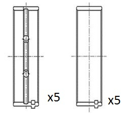 Cuscinetto albero a gomiti - BM1011-025 FAI AutoParts