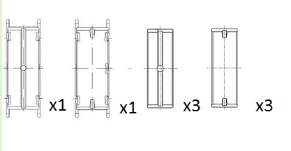 Cuscinetto albero a gomiti - BM1013-050 FAI AutoParts