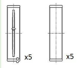 Cuscinetto albero a gomiti - BM1019-030 FAI AutoParts