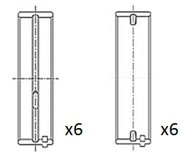 Crankshaft Bearings - BM1060-STD FAI AutoParts