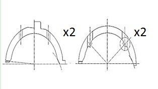 atraminis tarpiklis, alkūninis velenas - BT3011-STD FAI AutoParts