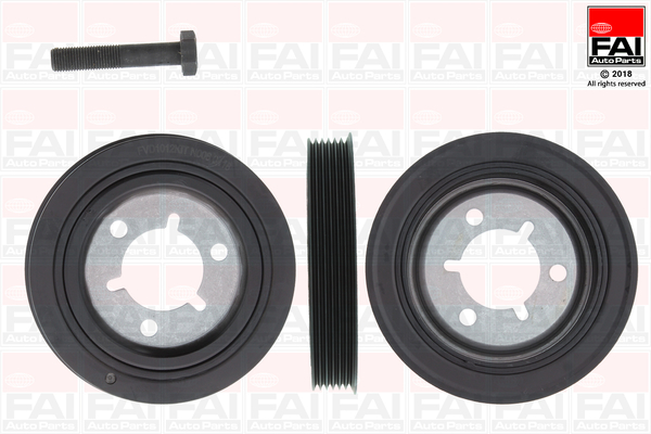 Belt Pulley Set, crankshaft - FVD1012K FAI AutoParts
