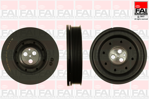 Ременный шкив, коленчатый вал - FVD1018 FAI AutoParts