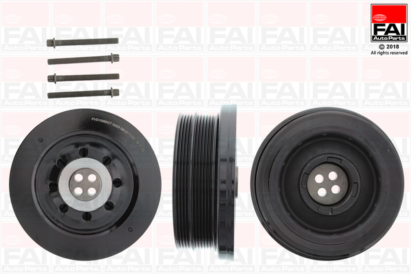 Belt Pulley Set, crankshaft - FVD1035K FAI AutoParts