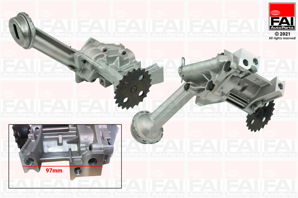 Масляный насос - OP273 FAI AutoParts