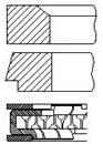 Piston Ring Kit - PR44-000 FAI AutoParts