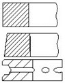 Piston Ring Kit - PR48-000 FAI AutoParts