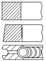 Kolbenringsatz - PR60-000 FAI AutoParts