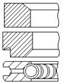 Kolbenringsatz - PR70-000 FAI AutoParts