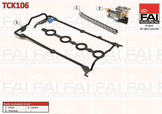 Timing Chain Kit - TCK106 FAI AutoParts