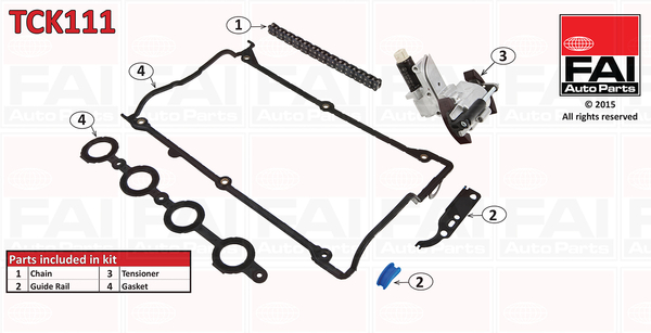 Timing Chain Kit - TCK111 FAI AutoParts