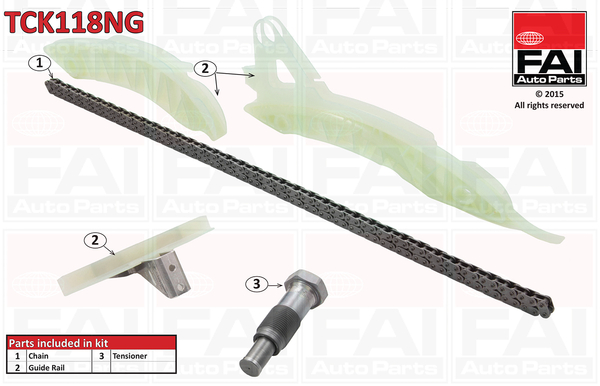 Timing Chain Kit - TCK118NG FAI AutoParts