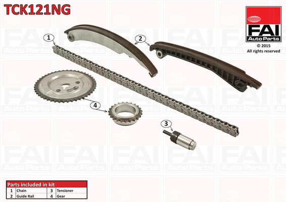 Timing Chain Kit - TCK121NG FAI AutoParts