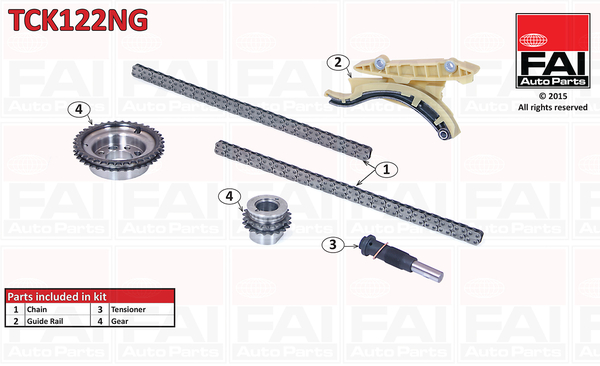 Timing Chain Kit - TCK122NG FAI AutoParts