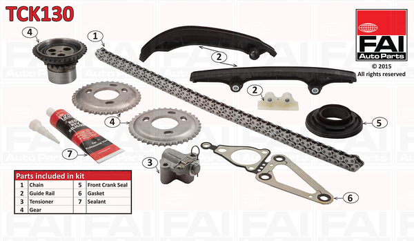 Timing Chain Kit - TCK130 FAI AutoParts
