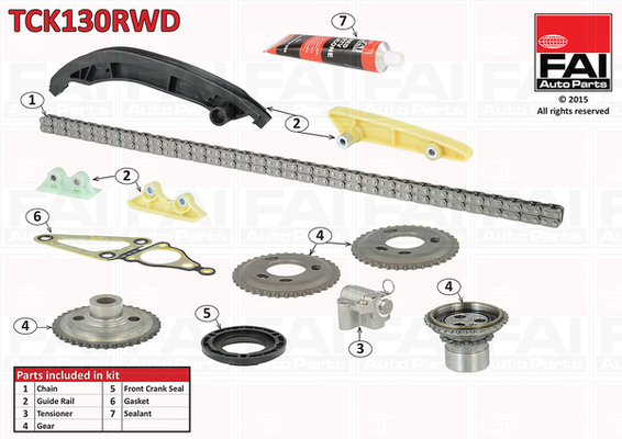 Timing Chain Kit - TCK130RWD FAI AutoParts