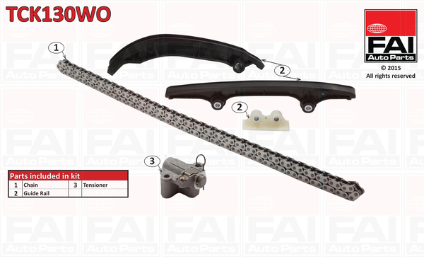 Timing Chain Kit - TCK130WO FAI AutoParts