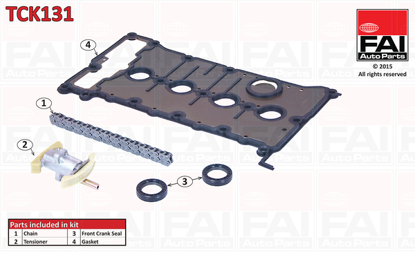 Kit catena distribuzione - TCK131 FAI AutoParts