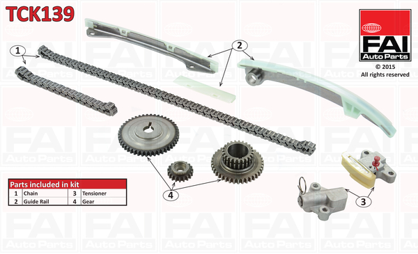 Timing Chain Kit - TCK139 FAI AutoParts