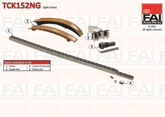Timing Chain Kit - TCK152NG FAI AutoParts