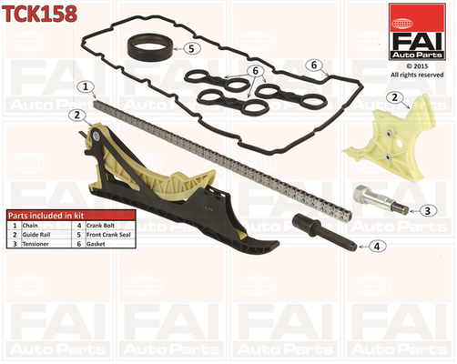 Timing Chain Kit - TCK158 FAI AutoParts