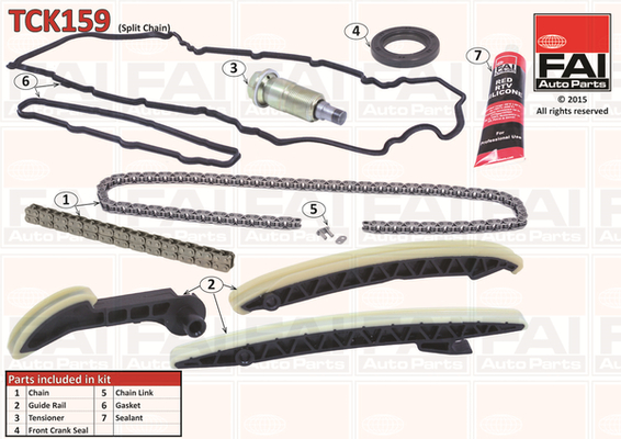 Timing Chain Kit - TCK159 FAI AutoParts