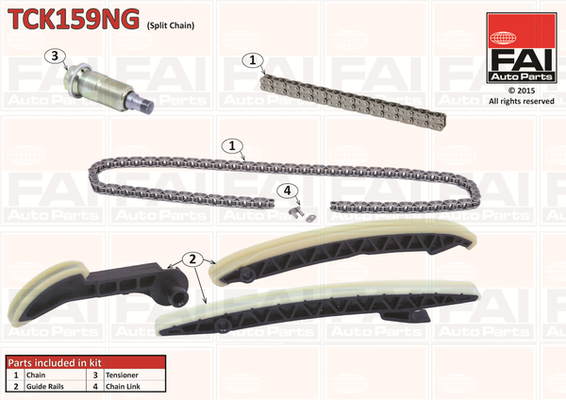 Timing Chain Kit - TCK159NG FAI AutoParts