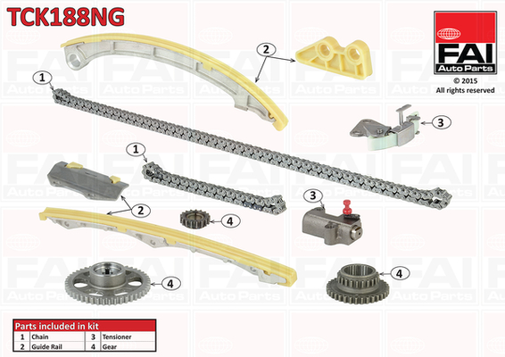 Timing Chain Kit - TCK188NG FAI AutoParts