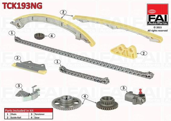 Timing Chain Kit - TCK193NG FAI AutoParts