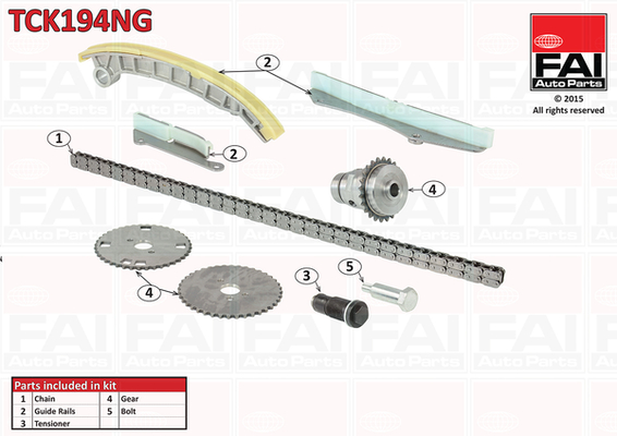 Timing Chain Kit - TCK194NG FAI AutoParts