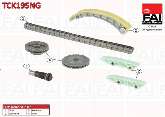 Timing Chain Kit - TCK195NG FAI AutoParts