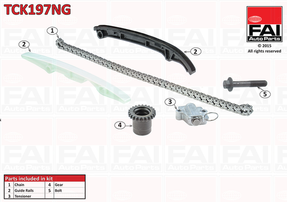 Timing Chain Kit - TCK197NG FAI AutoParts