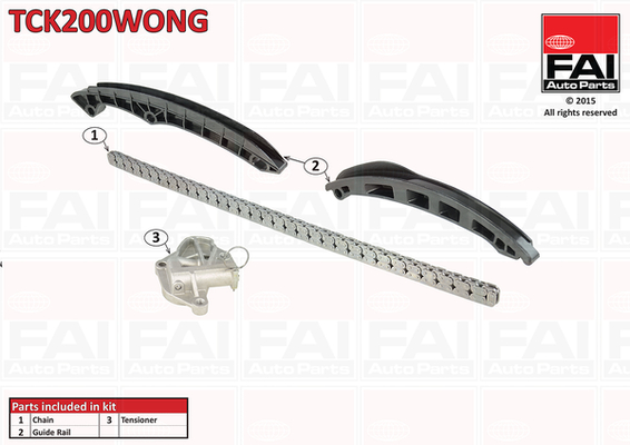 Timing Chain Kit - TCK200WONG FAI AutoParts