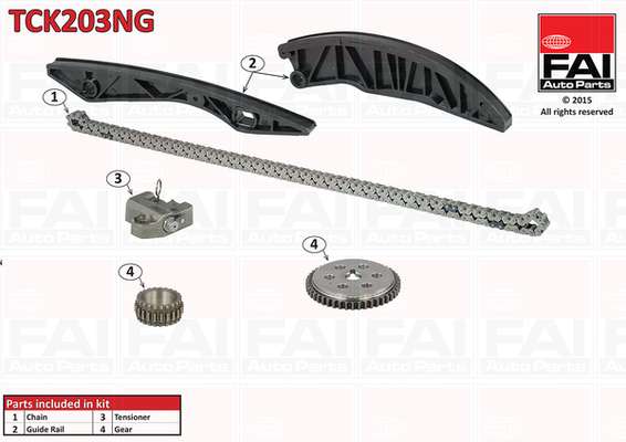 Timing Chain Kit - TCK203NG FAI AutoParts