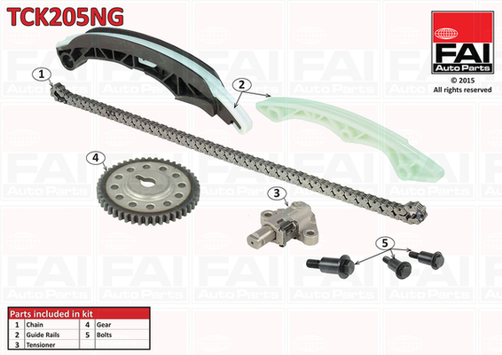 Timing Chain Kit - TCK205NG FAI AutoParts