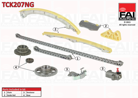 Timing Chain Kit - TCK207NG FAI AutoParts
