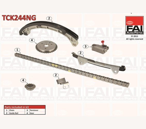 Kit catena distribuzione - TCK244NG FAI AutoParts