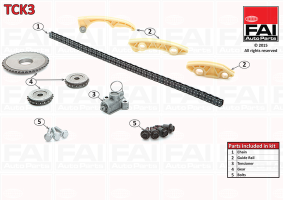 Timing Chain Kit - TCK3 FAI AutoParts
