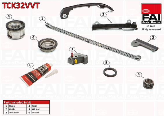 Kit catena distribuzione - TCK32VVT FAI AutoParts