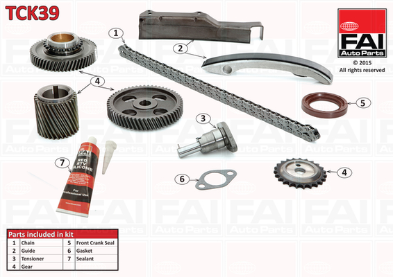 Timing Chain Kit - TCK39 FAI AutoParts